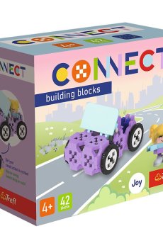 Детский конструктор Trefl Connect Машина, от 4 лет, 42 детали (62043)