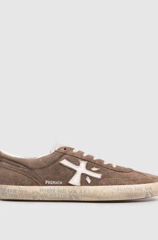 Коричневые замшевые кроссовки Davidd