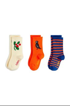 Детские носки Mini Rodini Lingonberries 3 шт