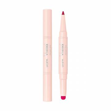 Помада-карандаш для губ 2 в 1 Pupa Vamp! Creamy Duo Contouring Lip Pencil & Brilliant Lipstick 012 Cherry Red, 1 г Помада-карандаш для губ 2 в 1 Pupa Vamp! Creamy Duo Contouring Lip Pencil & Brilliant Lipstick 012 Cherry Red, 1 г