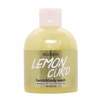 Увлажняющий гель для рук и тела Hollyskin Hands&Body Wash Lemon Curd, 300 мл Увлажняющий гель для рук и тела Hollyskin Hands&Body Wash Lemon Curd, 300 мл