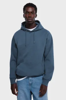 Мужское голубое худи Голубой M SPRINGFIELD 92107