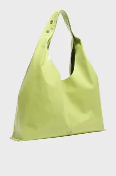 Женская салатовая кожаная сумка Салатовый ONESIZE Bimba Y Lola 252BBAJ3A.10120