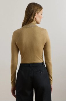 Свитер с примесью шелка Lauren Ralph Lauren