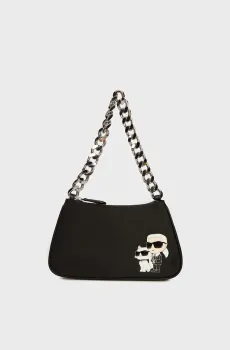 Женская черная сумка K IKONIK 2.0 Черный ONESIZE Karl Lagerfeld 240W3077