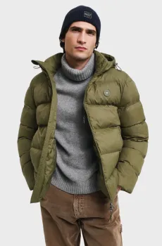 Мужская зеленая куртка ACTIVE CLOUD JACKET Зеленый L Gant 7006452