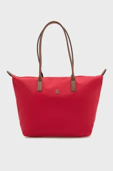 Женская красная сумка POPETTE TOTE Красный ONESIZE Tommy Hilfiger AW0AW17711