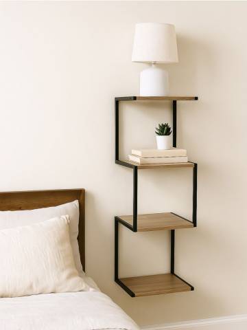 Настінна полиця - бежевий