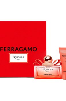 Парфюмированный набір женский Salvatore Ferragamo Signorina Unica (парфюмированная вода, 50 мл + лосьон, 50 мл)