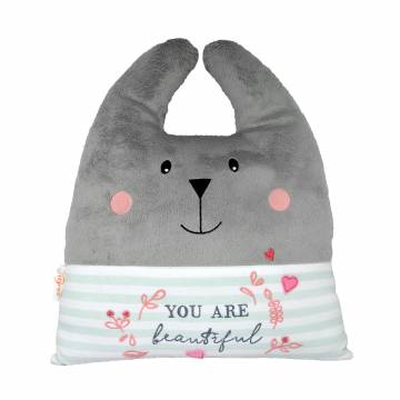 Подушка-зайчик Tigres You are Beautiful от 3 лет, 32 см (ПД-0302) Подушка-зайчик Tigres You are Beautiful от 3 лет, 32 см (ПД-0302)