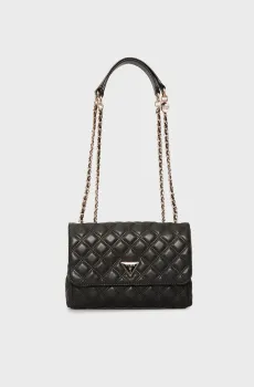 Женская черная сумка GIULLY II Черный ONESIZE Guess HWQG9673200