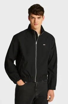 Мужская черная ветровка TJM ESSENTIAL JACKET EXT Черный L Tommy Jeans DM0DM20655