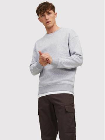 Jack&Jones Світшот Star 12208182 Сірий Regular Fit Jack&Jones Світшот Star 12208182 Сірий Regular Fit