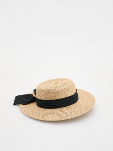 Reserved - LADIES` HAT - пшеничний - 758CO-12X Reserved - LADIES` HAT - пшеничний - 758CO-12X
