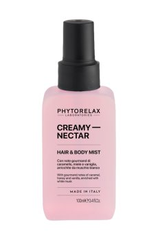 Парфюмированный спрей для тела и волос Phytorelax Laboratories Creamy Nectar Hair & Body Mist Кремовый нектар, 100 мл