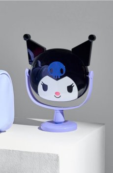 Дзеркало для макіяжу на підставці Kuromi - різнобарвний