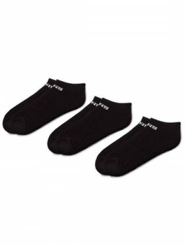Vans Набір 3 пар низьких чоловічих шкарпеток Classic Kick VN000XSXBLK Чорний Vans Набір 3 пар низьких чоловічих шкарпеток Classic Kick VN000XSXBLK Чорний