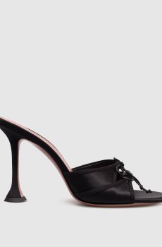 Черные мюли Eleonora