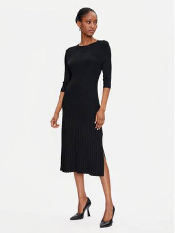Boss Трикотажна сукня Fonzipona 50493907 Чорний Slim Fit Boss Трикотажна сукня Fonzipona 50493907 Чорний Slim Fit
