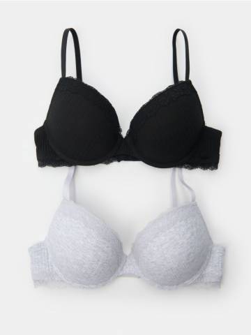 Хлопковый бюстгальтер 2 pack - різнобарвний Хлопковый бюстгальтер 2 pack - різнобарвний