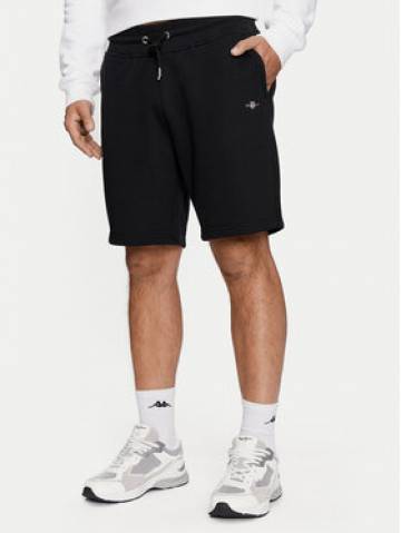 Gant Спортивні шорти Shield 2009027 Чорний Regular Fit Gant Спортивні шорти Shield 2009027 Чорний Regular Fit