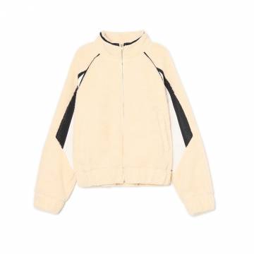 Cropp - Куртка на штучному хутрі - нюдовий Cropp - Куртка на штучному хутрі - нюдовий