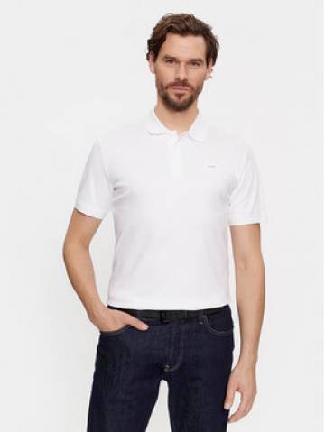 Calvin Klein Поло Smooth Cotton Slim Polo K10K111657 Білий Regular Fit Calvin Klein Поло Smooth Cotton Slim Polo K10K111657 Білий Regular Fit
