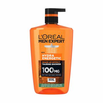 Мужской гель для душа LOreal Paris Men Expert Hydra Energetic Taurine Shower Gel, с таурином, 1 л Мужской гель для душа LOreal Paris Men Expert Hydra Energetic Taurine Shower Gel, с таурином, 1 л