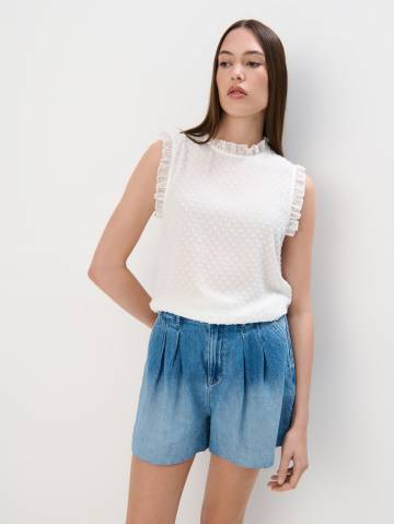 Mohito - LADIES` BLOUSE - білий - XL Mohito - LADIES` BLOUSE - білий - XL