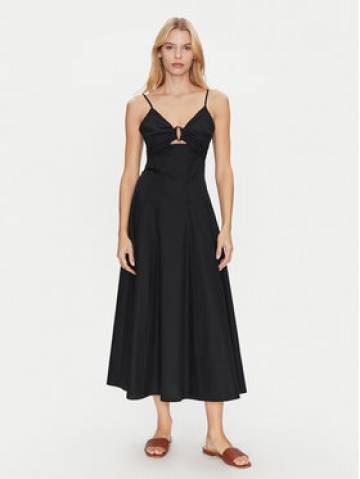 Simona Corsellini Коктейльна сукня P25CPAB01101 Чорний Slim Fit Simona Corsellini Коктейльна сукня P25CPAB01101 Чорний Slim Fit