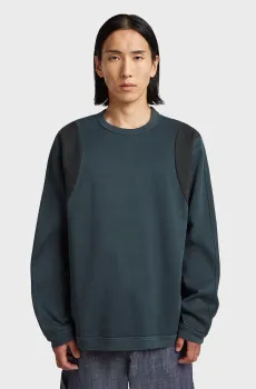 Мужской темно-синий свитшот loose Синий S G-Star RAW D27481,E195