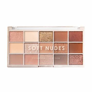 Палетка теней для век Make Up Academy 15 Shade Eyeshadow Palette, Soft Nudes, 12 г Палетка теней для век Make Up Academy 15 Shade Eyeshadow Palette, Soft Nudes, 12 г
