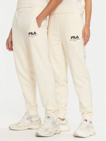 Fila Спортивні штани Unisex Bovrup FAU0146 Écru Regular Fit Fila Спортивні штани Unisex Bovrup FAU0146 Écru Regular Fit