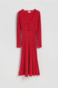 Reserved - Сукня з принтом троянд - червоний - 451GS-33X