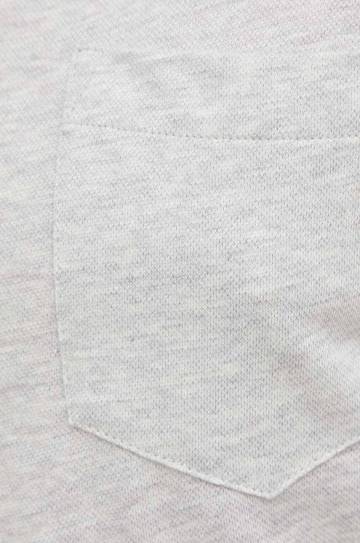 Поло с примесью льна Polo Ralph Lauren цвет серый однотонный Поло с примесью льна Polo Ralph Lauren цвет серый однотонный