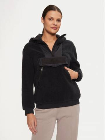Napapijri Флісовий реглан Seline NP0A4HYO Чорний Relaxed Fit Napapijri Флісовий реглан Seline NP0A4HYO Чорний Relaxed Fit