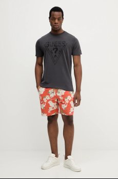 Хлопковая футболка Guess