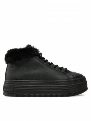 Calvin Klein Jeans Ботильйони Bold Platf Low Laceup Mg YW0YW01590 Чорний Calvin Klein Jeans Ботильйони Bold Platf Low Laceup Mg YW0YW01590 Чорний