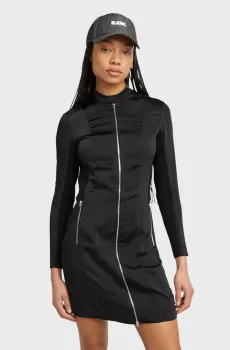 Женское черное платье Moto Черный S G-Star RAW D25449,D414