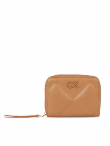 Calvin Klein Жіночий гаманець Re-Lock Quilt Za Wallet Md K60K610785 Коричневий Calvin Klein Жіночий гаманець Re-Lock Quilt Za Wallet Md K60K610785 Коричневий