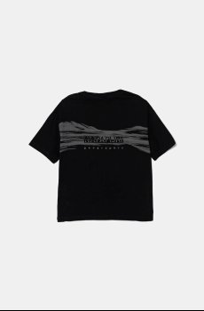 Хлопковая футболка Napapijri S-AHR