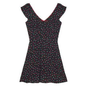 Cropp - Віскозне плаття - чорний