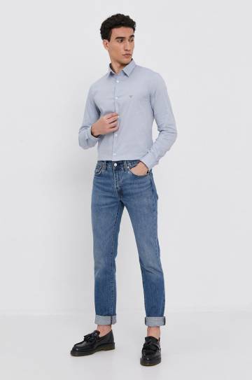Рубашка Emporio Armani мужская regular классический воротник Рубашка Emporio Armani мужская regular классический воротник