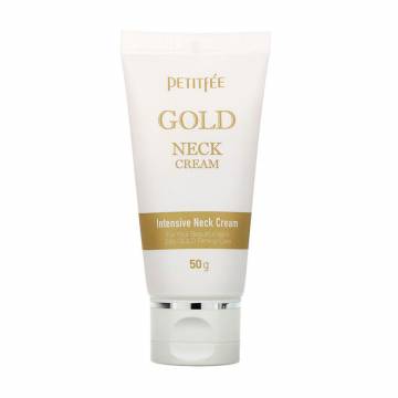 Крем для шеи и декольте Petitfee & Koelf Gold Neck Cream с золотом, 50 г Крем для шеи и декольте Petitfee & Koelf Gold Neck Cream с золотом, 50 г