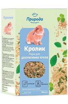 Корм для кроликов Природа Кролик, 500 г