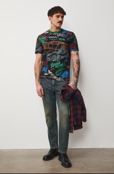 Хлопковая футболка Medicine