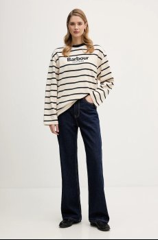 Хлопковый лонгслив Barbour Maeve