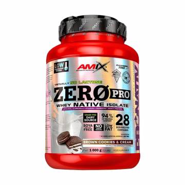 Протеин Amix Nutrition ZeroPro Protein в порошке, со вкусом темного печенья и крема, 1 кг Протеин Amix Nutrition ZeroPro Protein в порошке, со вкусом темного печенья и крема, 1 кг