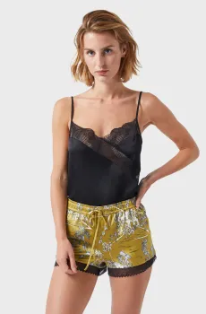 Женские горчичные шорты GULI Желтый S Etam 6520327