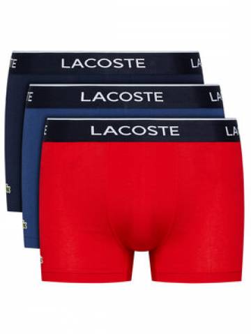 Lacoste Набір з 3 пар боксерів 5H3389 Кольоровий Lacoste Набір з 3 пар боксерів 5H3389 Кольоровий